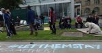 Co-op evicts young homeless people from grass verge in Manchester